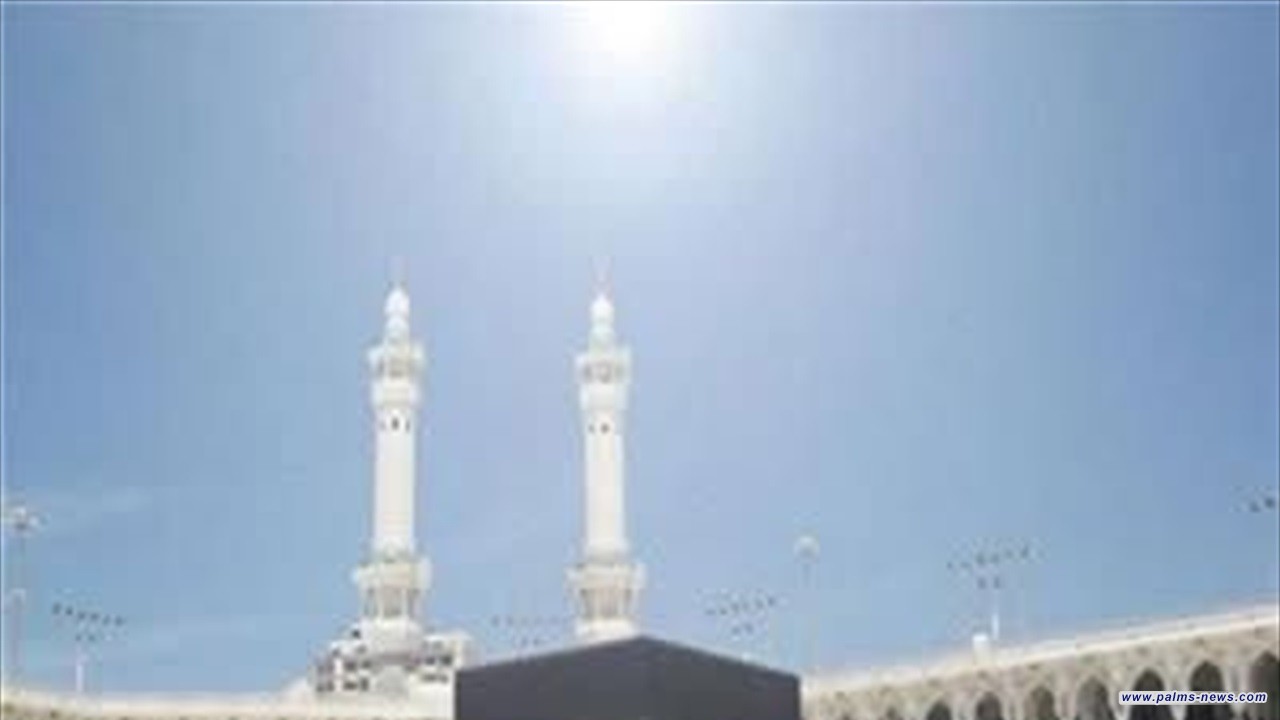 اختفاء ظل الكعبة في حالة نادرة